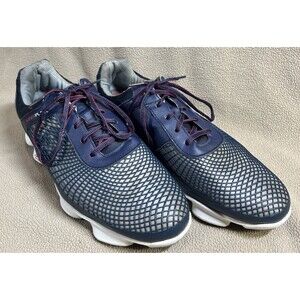 Footjoy Hyperflex FTF 2.0 Men's 11M Soft Spike Golf Shoes Blue Red Lace Up